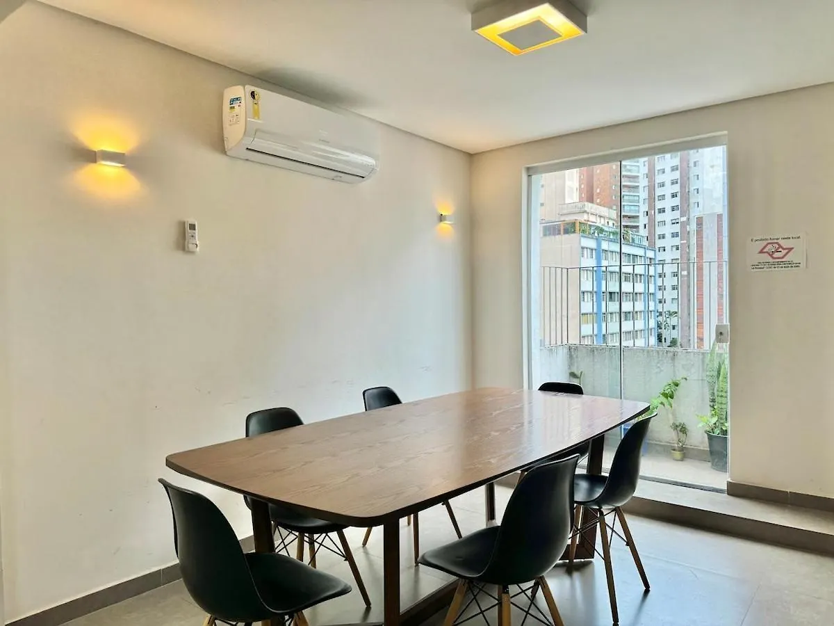 Flat A 500M Av Paulista, 1 Vaga, Completo Daire Sao Paulo